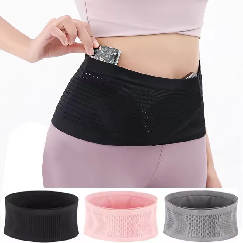 Running Gear Backpack - Bezszwowa, niewidoczna torba biodrowa do biegania,